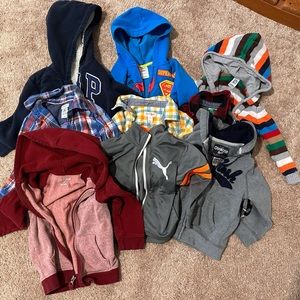 Gap Puma Carter’s Cat&Jack hoodie shirt bundle